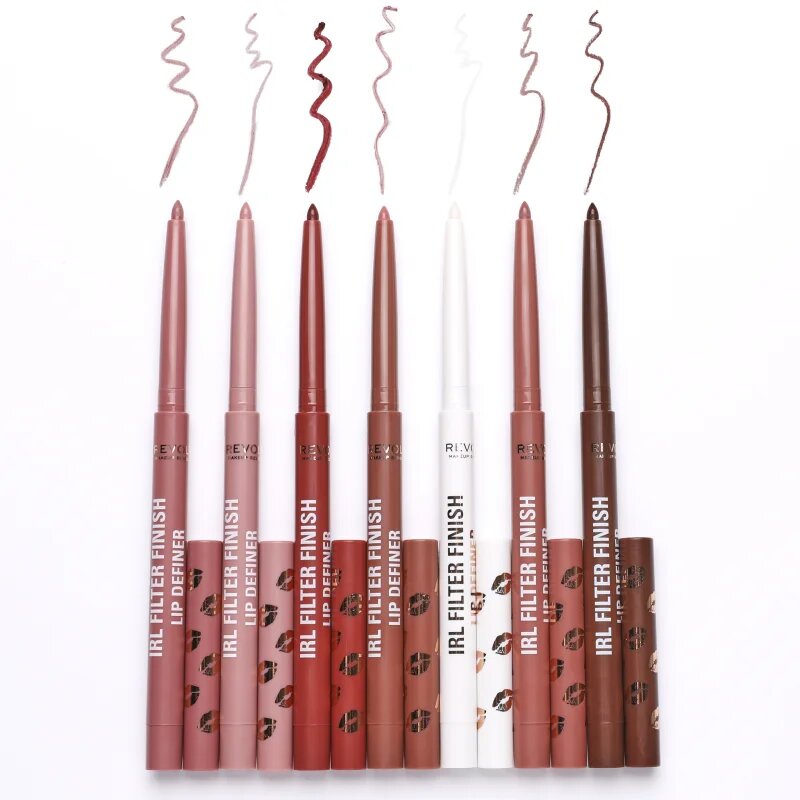 Revolution IRL Filter dermatograf cremos pentru buze cu efect matifiant culoare Burnt Cinnamon 0.18 g