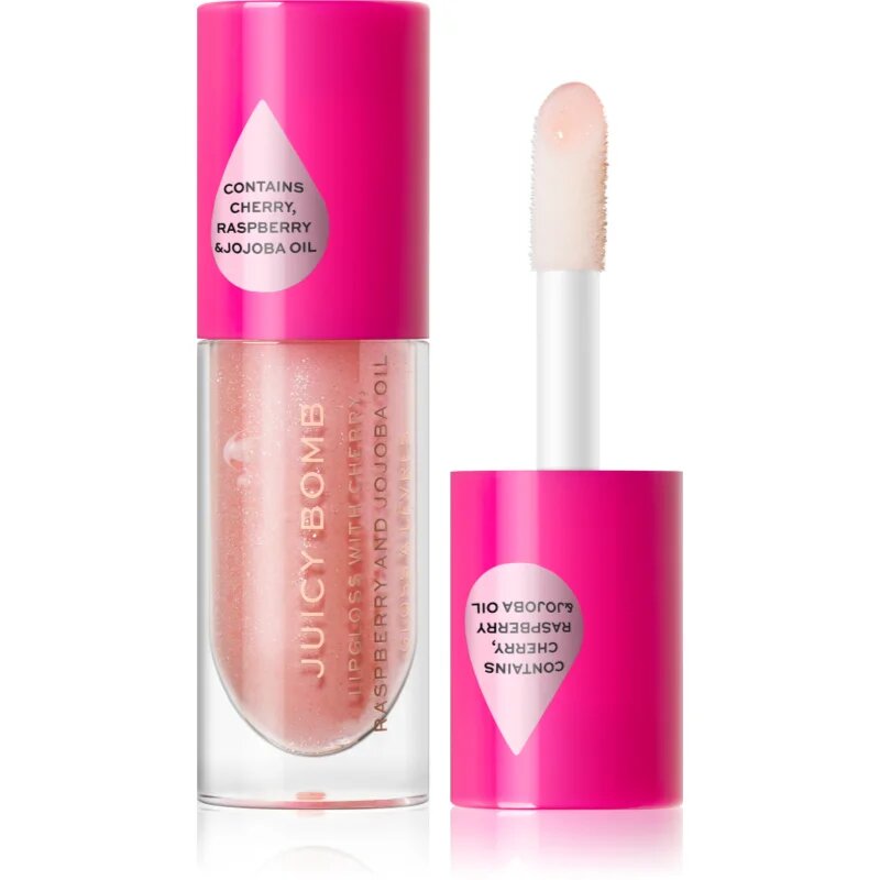 Revolution Juicy Bomb lip gloss hidratant culoare Watermelon 4.6 g