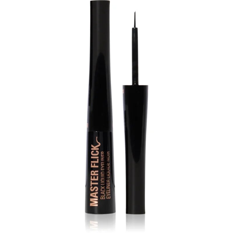 Revolution Master Flick Liquid Eyeliner eyeliner lichid cu trasare precisă culoare Black 5 ml