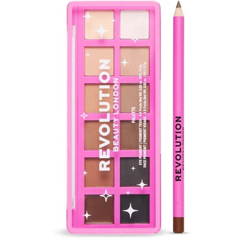 Revolution Master Nudes Edit set cadou pentru ochi pentru femei 1 buc
