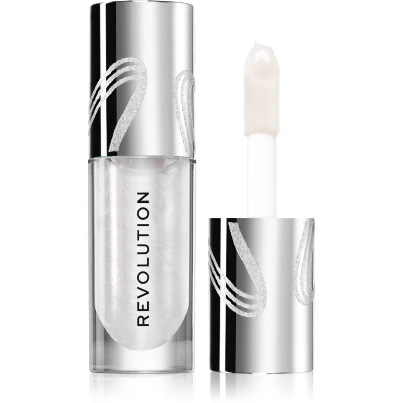 Revolution Metallic Muse Shimmer Bomb Luciu de Buze sclipitor culoare Frosted Muse 4.5 ml