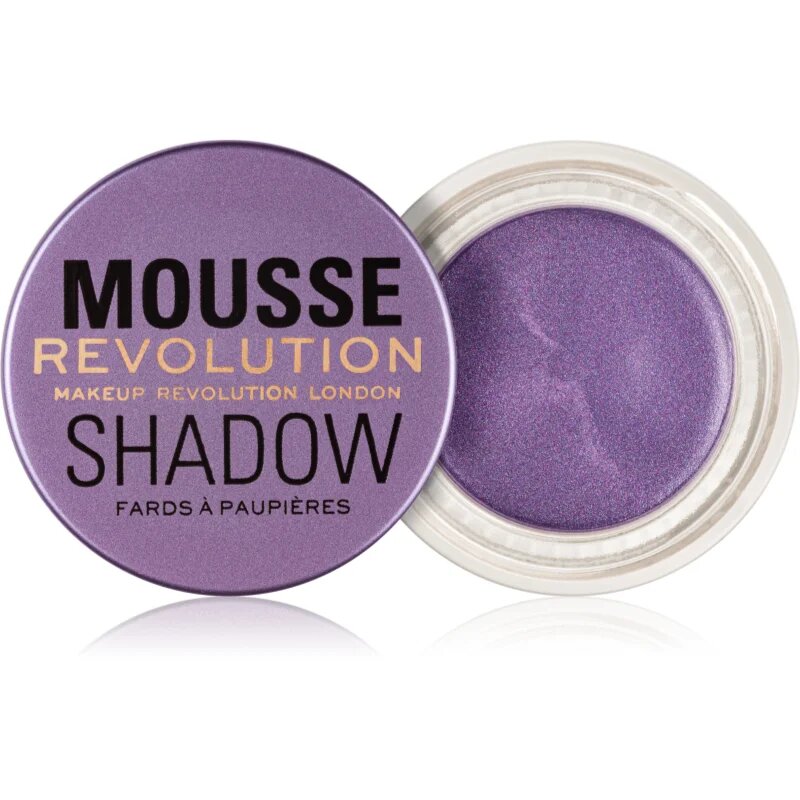Revolution Mousse fard de pleoape cremos culoare Lilac 4 g