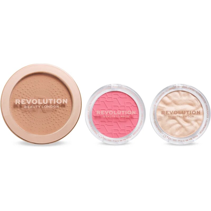Revolution Party Glow Trio set cadou pentru o piele mai luminoasa 1 buc