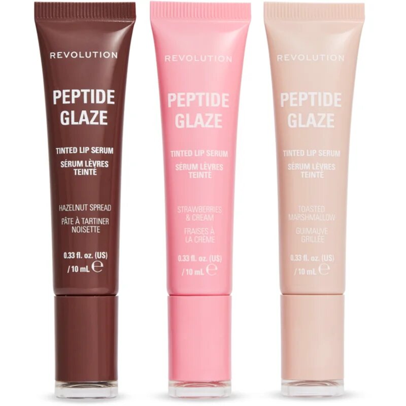 Revolution Peptide Glaze Edit set cadou de buze 1 buc
