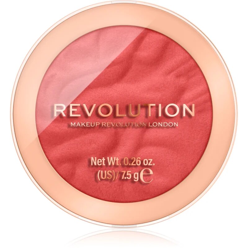 Revolution Reloaded Blush rezistent culoare Pop My Cherry 7.5 g