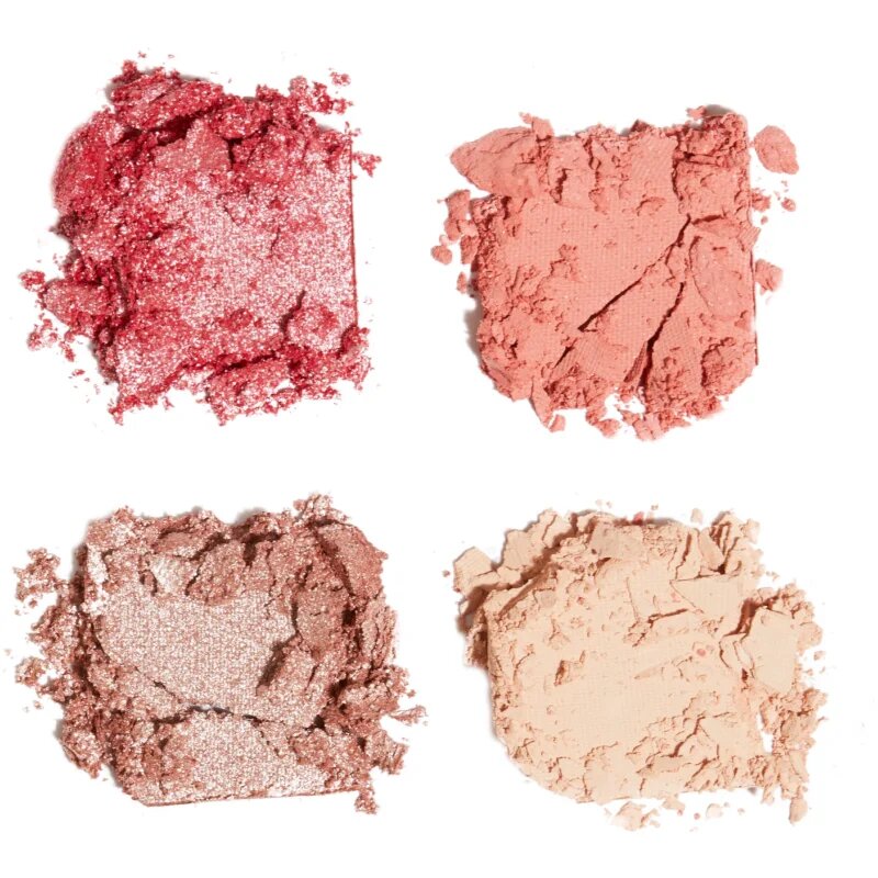 Revolution Relove Pocket Palette paletă cu farduri de ochi culoare Wild Berry 4x0.72 g