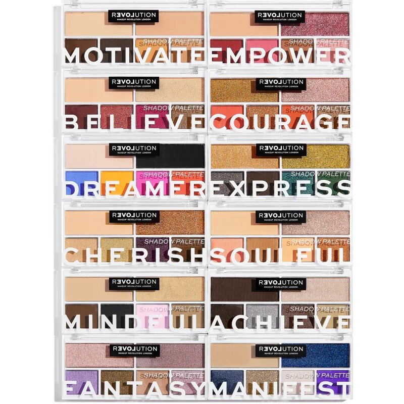 Revolution Relove Soulful Palette paleta farduri de ochi culoare Motivate 5.2 g