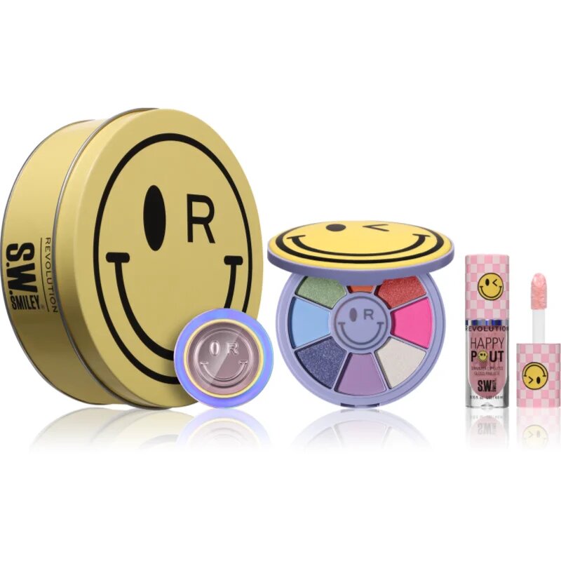 Revolution S.W.Smiley Gift Set set cadou pentru femei 3 buc