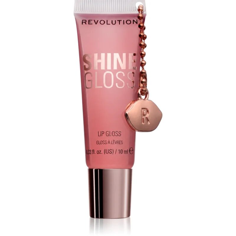 Revolution Shine Gloss lip gloss culoare Pink Marshmallow 10 ml