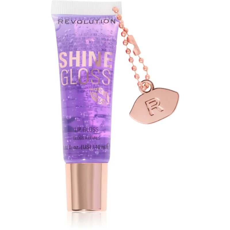 Revolution Shine Gloss lip gloss culoare Purple Gummy 10 ml