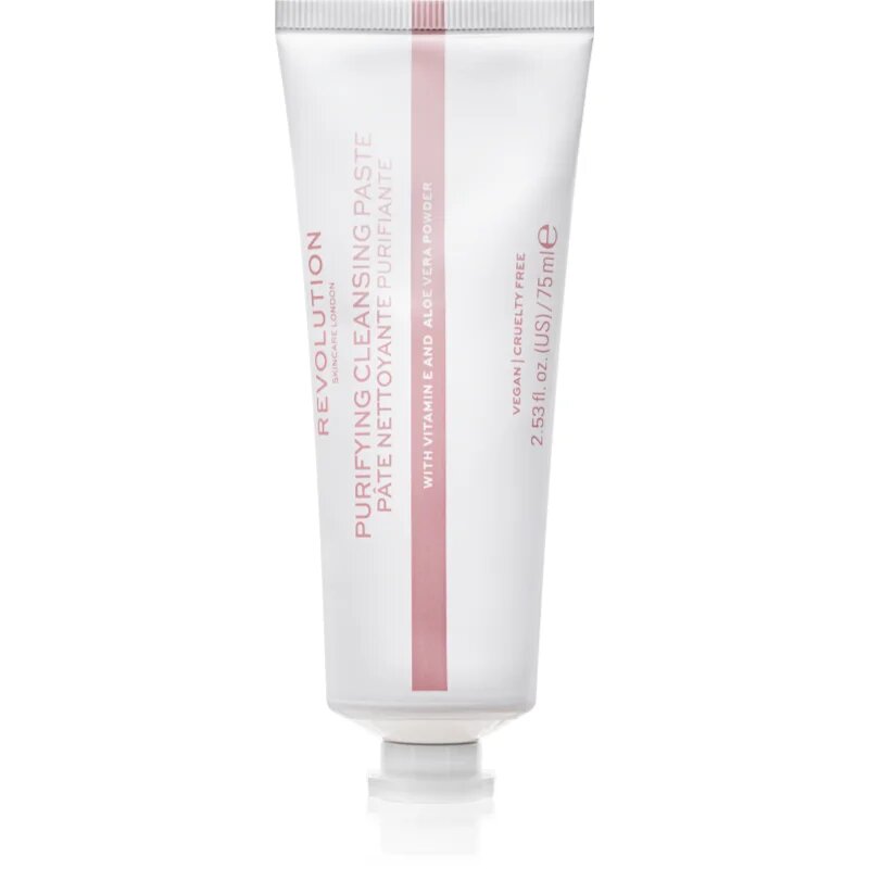 Revolution Skincare Purifying Cleansing Paste cremă de curățare 75 ml