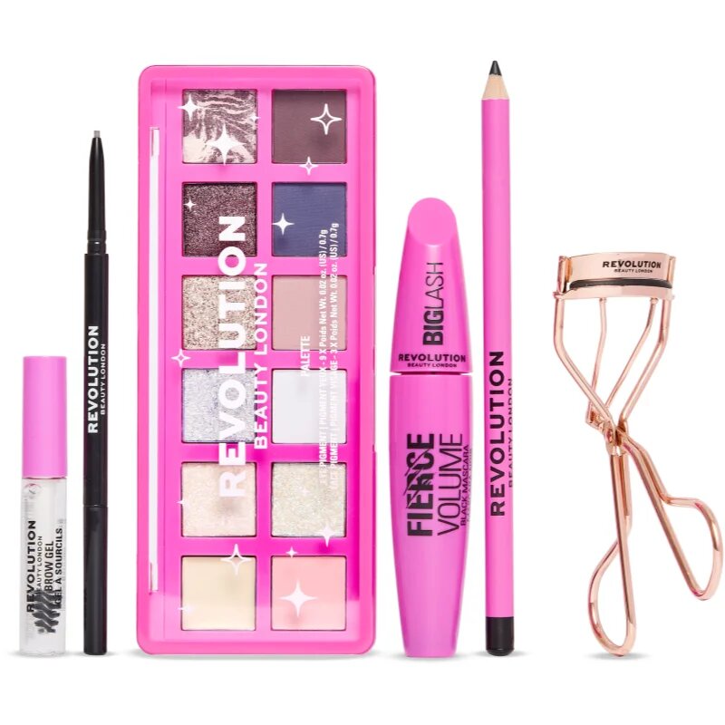 Revolution Smokey Eye Edit set cadou pentru ochi și sprâncene pentru femei 1 buc