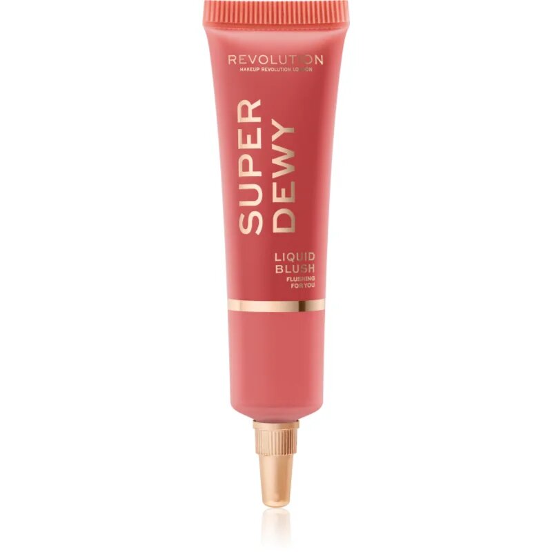 Revolution Superdewy fard de obraz lichid culoare Flushing For You 15 ml
