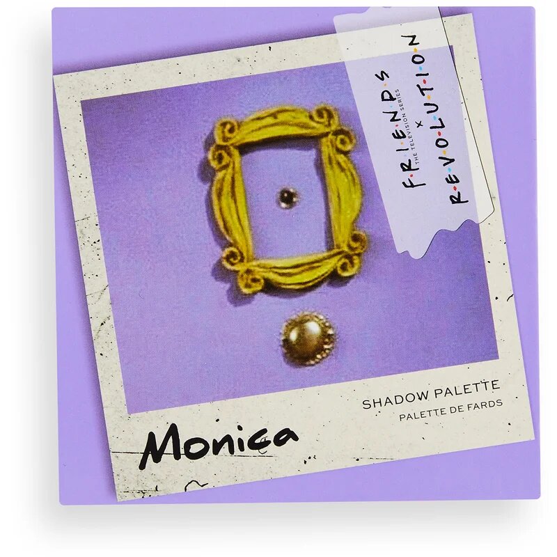 Revolution X Friends paletă cu farduri de ochi culoare Monica 9 g
