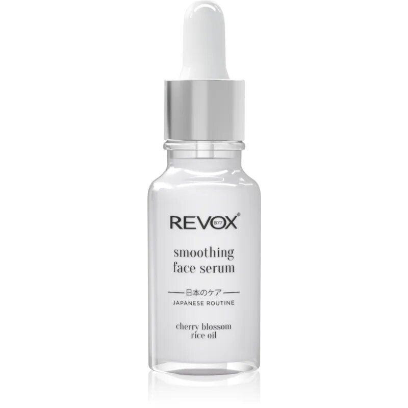 Revox B77 Japanese Routine Smoothing Face Serum ser facial pentru netezire 20 ml