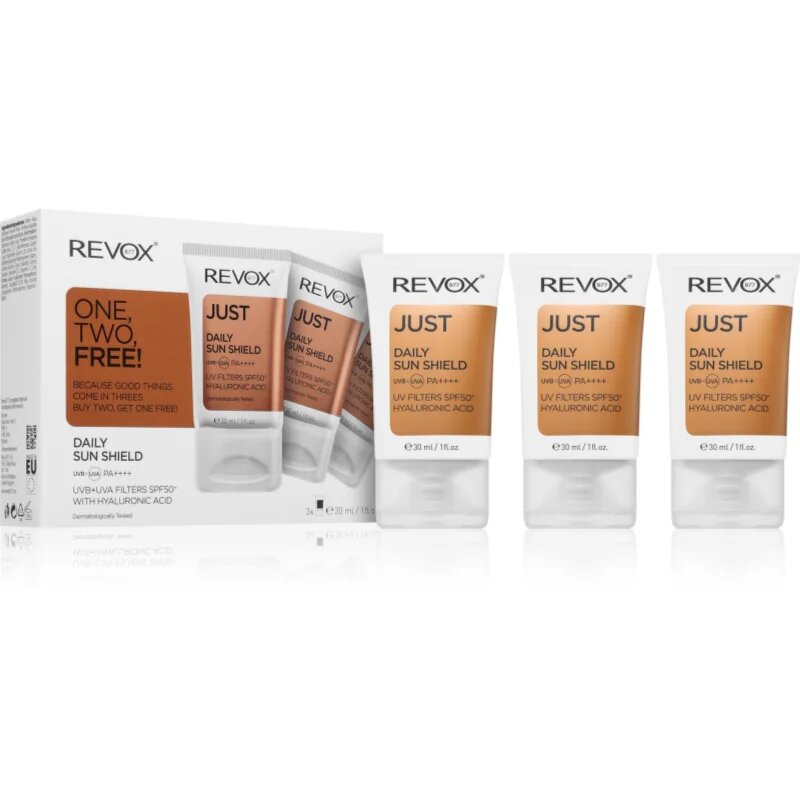 Revox B77 JUST Daily Sun Shield crema protectoare pentru fata SPF 50+