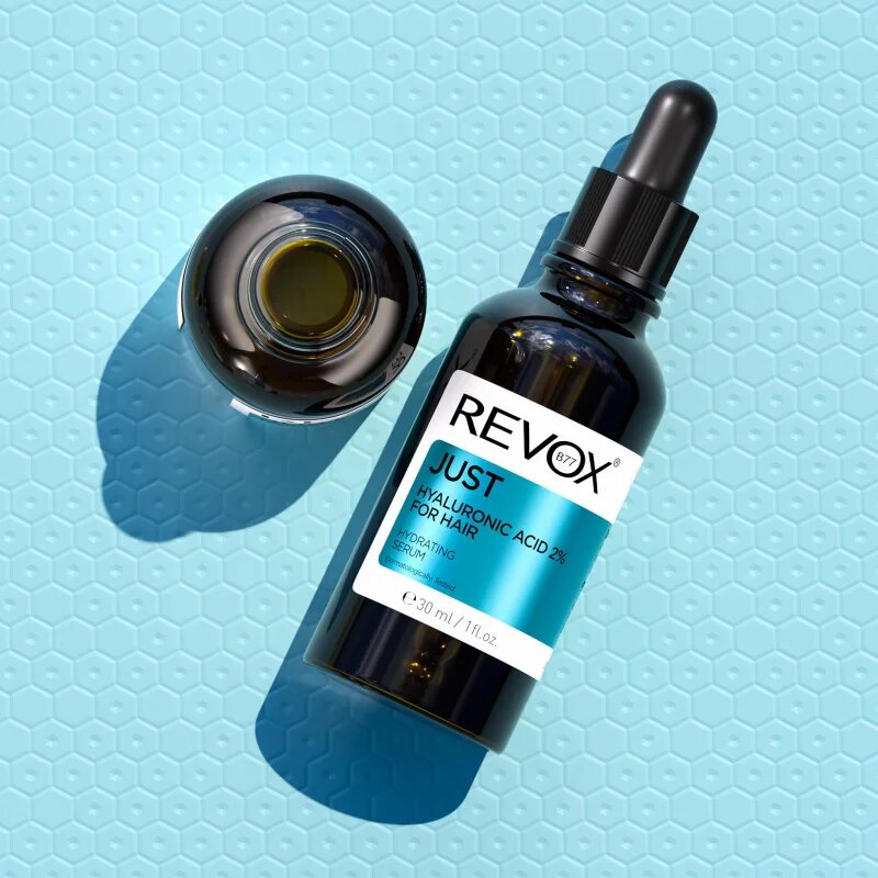 Revox B77 JUST Hyaluronic Acid 2% for Hair ser hidratant pentru par si scalp 30 ml