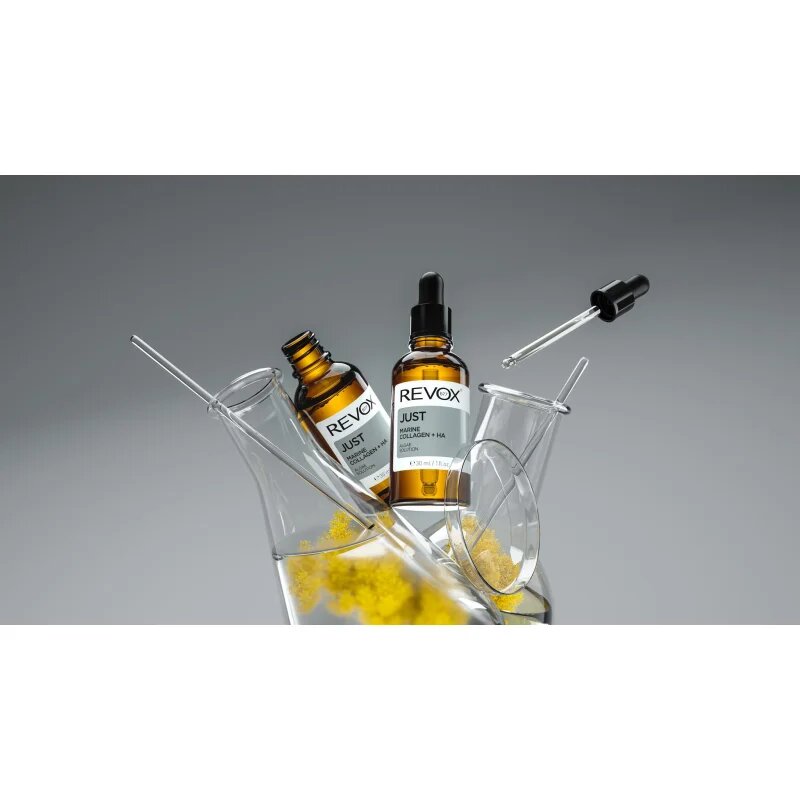 Revox B77 Just Marine Collagen + HA ser hidratant pentru față și gât 30 ml