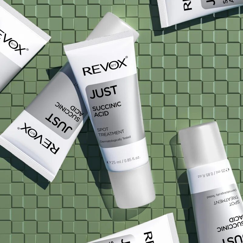 Revox B77 JUST Succinic Acid tratament local impotriva acneei 25 ml