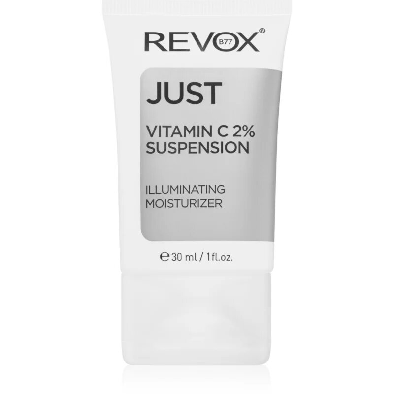 Revox B77 Just Vitamin C 2% Suspension crema hidratanta cu efect iluminator pentru față și gât 30 ml