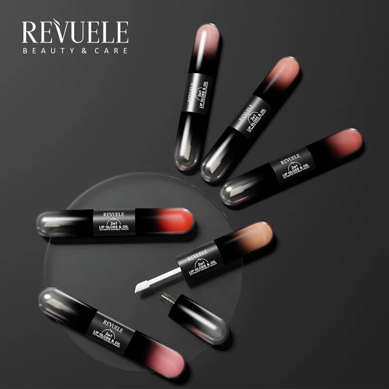 Revuele 2IN1 Lip Gloss & Oil lip gloss 2 in 1 culoare 03 7 ml