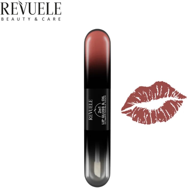 Revuele 2IN1 Lip Gloss & Oil lip gloss 2 in 1 culoare 07 7 ml
