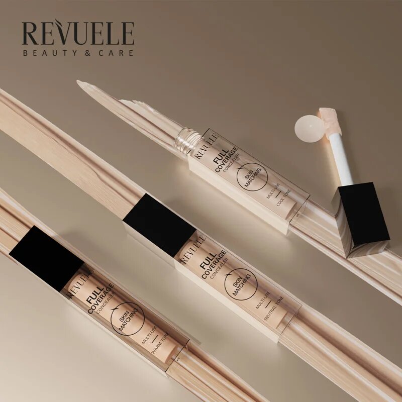 Revuele Full Coverage Concealer corector cu acoperire mare culoare Cool Tone 5 ml