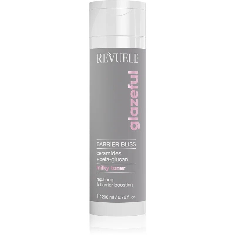 Revuele Glazeful Milky Toner Barrier Bliss loțiune tonică cu lapte pentru fortificarea barierei cutanate 200 ml