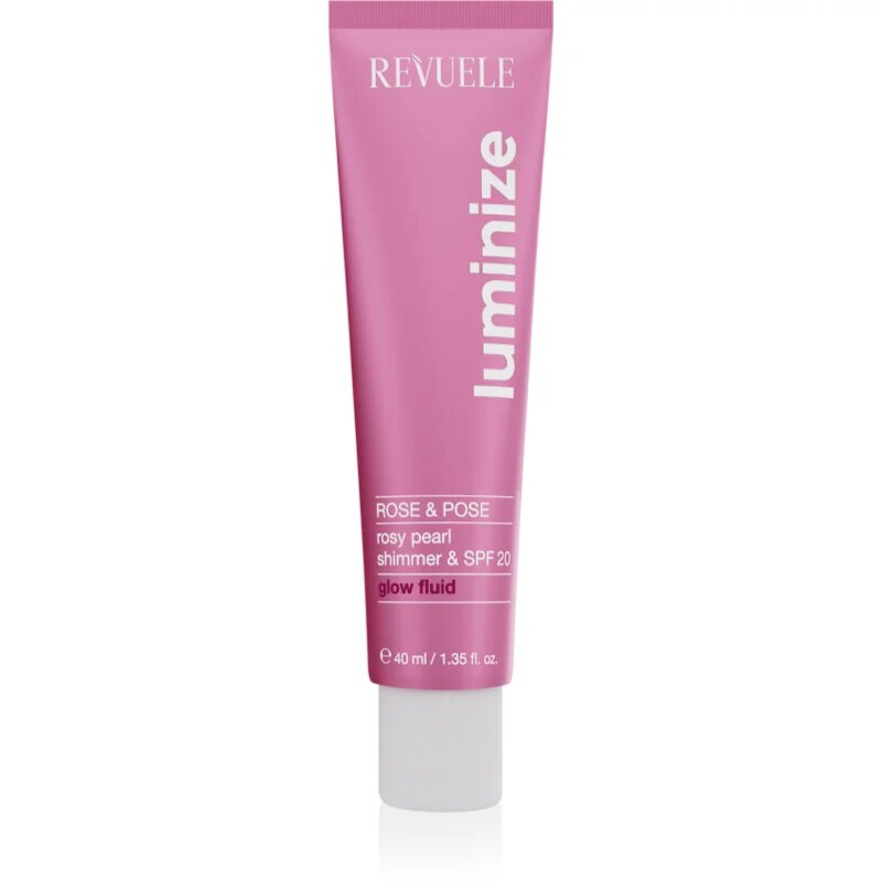Revuele Luminize fluid radiant SPF 20 culoare Rose & Pose 40 ml