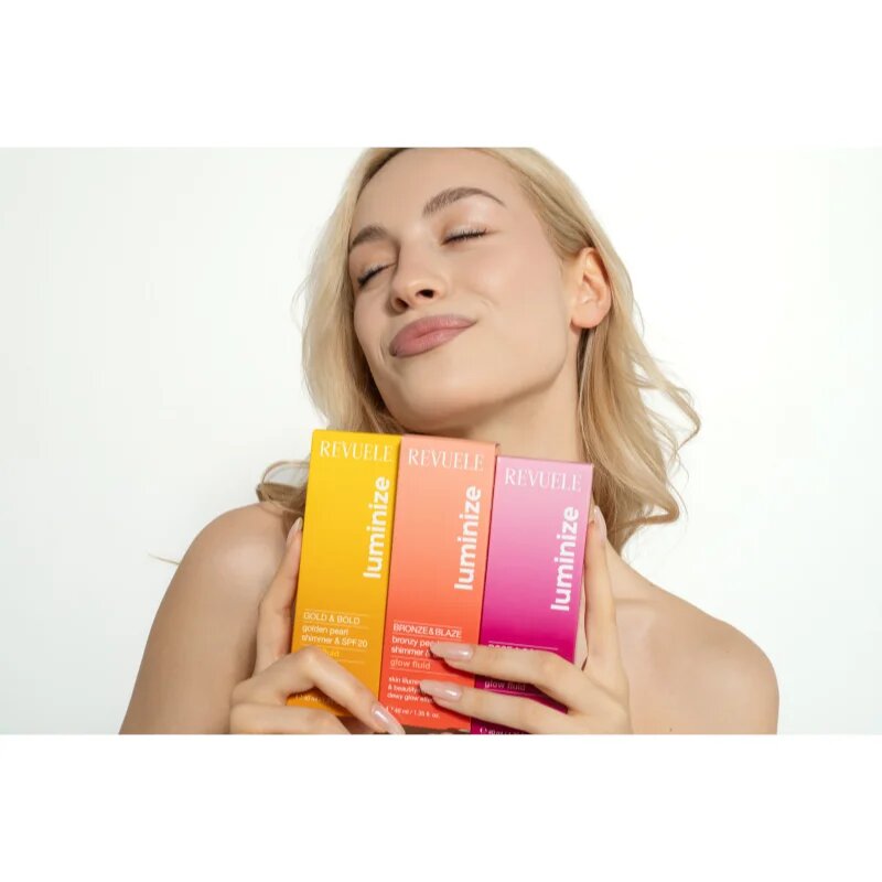 Revuele Luminize fluid radiant SPF 20 culoare Rose & Pose 40 ml