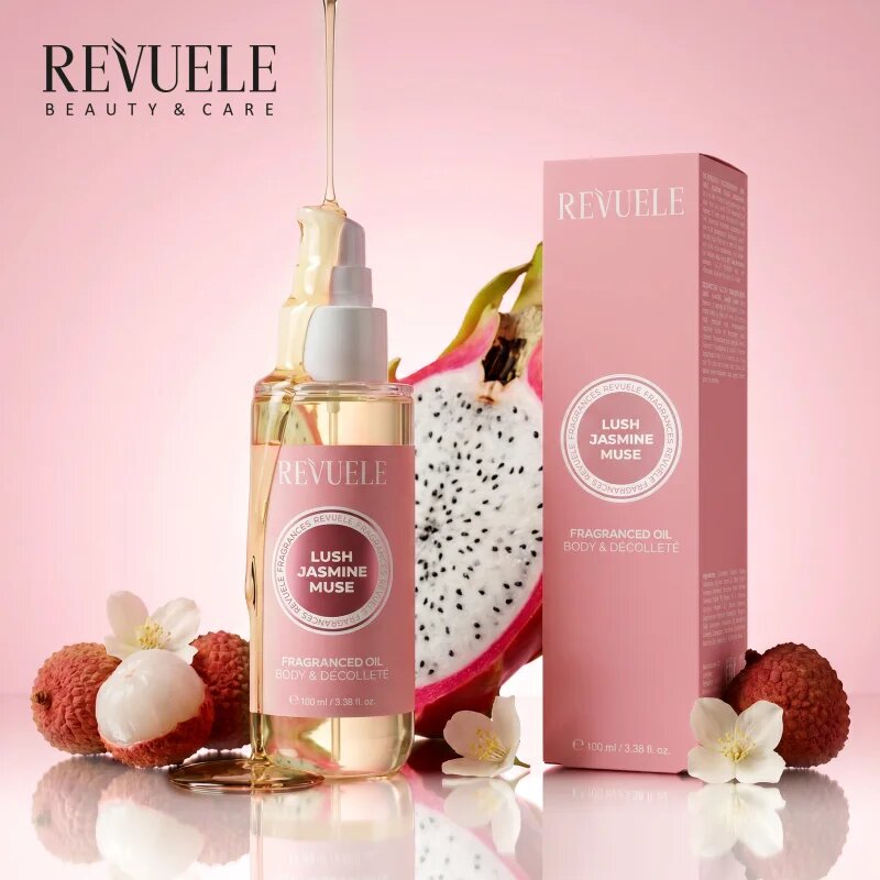 Revuele Lush Jasmine Muse Fragranced Oil ulei parfumat pentru corp 100 ml