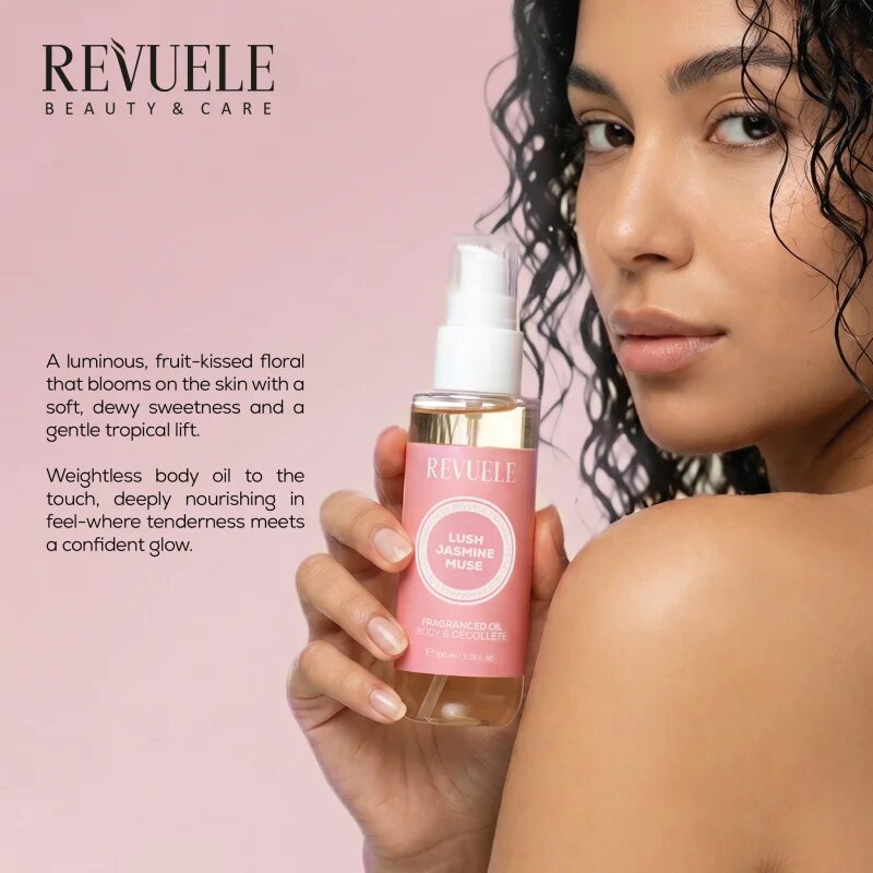 Revuele Lush Jasmine Muse Fragranced Oil ulei parfumat pentru corp 100 ml