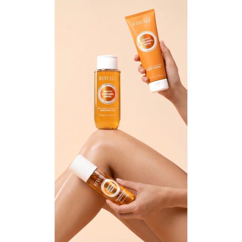 Revuele Nutty Caramel Snug Fragrance Trio Set set cadou pentru corp pentru femei