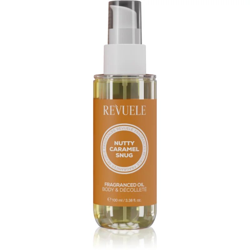 Revuele Nutty Caramel Snug Fragranced Oil ulei parfumat pentru corp 100 ml