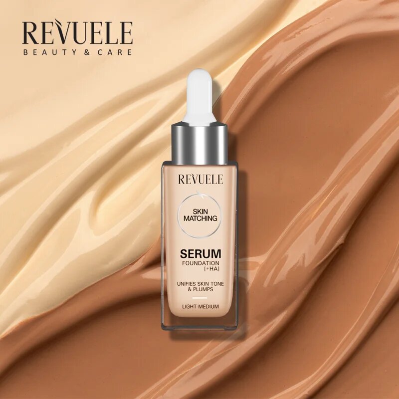 Revuele Serum Foundation [+HA] make up hidratant pentru uniformizarea nuantei tenului culoare Very Light 30 ml