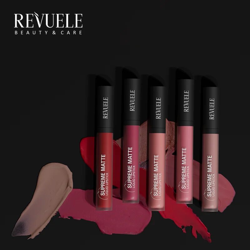 Revuele Supreme Matte Liquid Lipstick ruj lichid mat culoare 09 55 ml