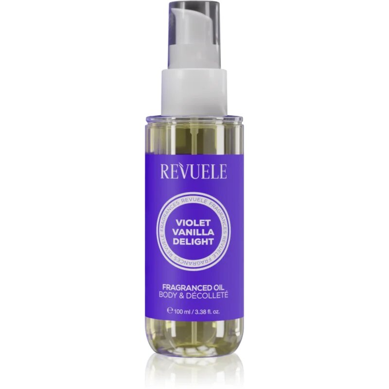 Revuele Violet Vanilla Delight Fragranced Oil ulei parfumat pentru corp 100 ml