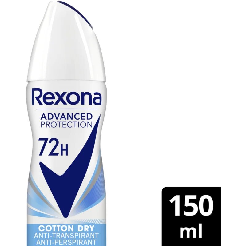 Rexona Advanced Protection Cotton Dry antiperspirant spray 150 ml