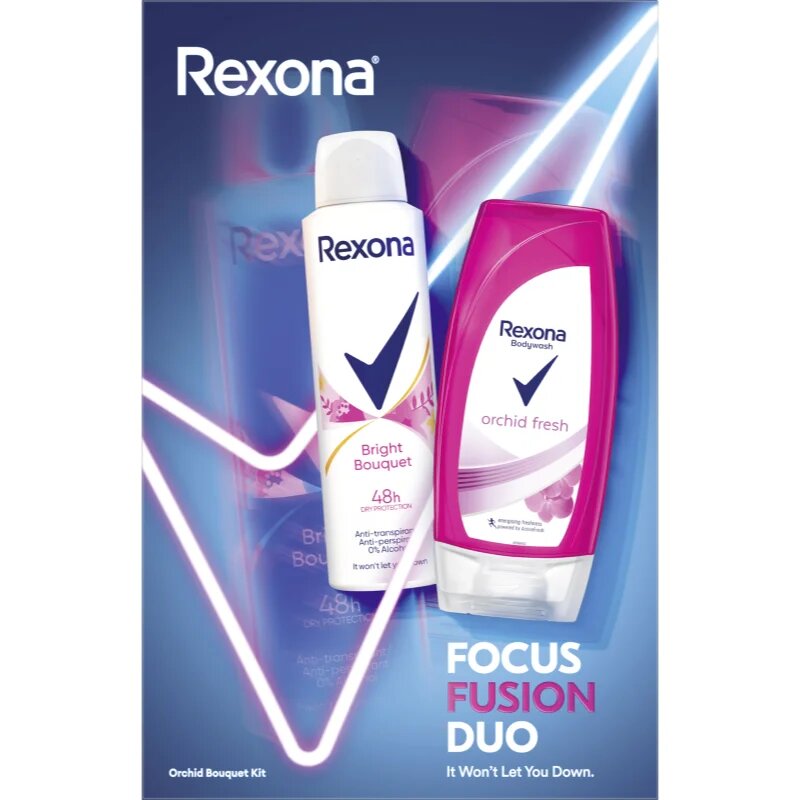 Rexona Bright Bouquet set cadou pentru femei