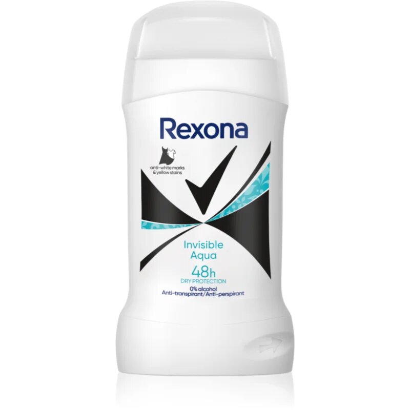 Rexona Invisible Aqua antiperspirant puternic impotriva petelor albe si galbene 50 ml