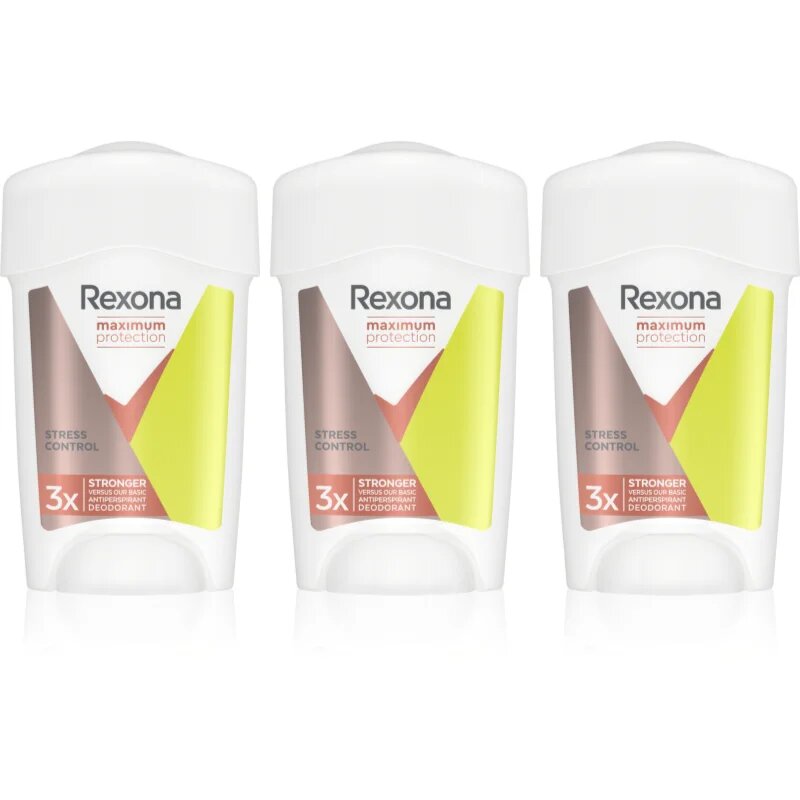 Rexona Maximum Protection Stress Control anti-perspirant crema impotriva transpiratiei excesive