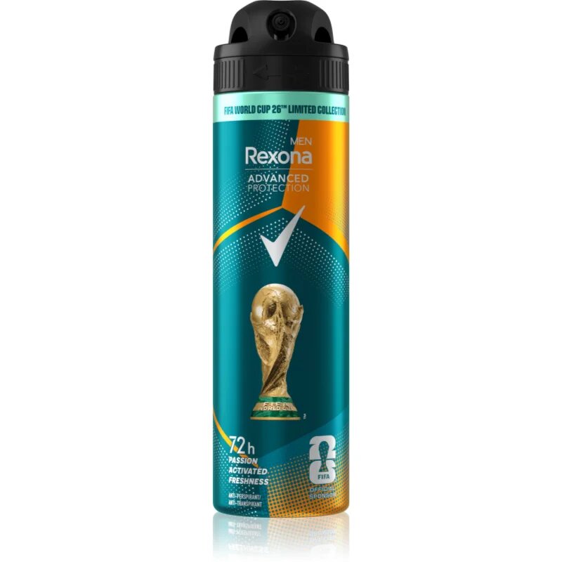 Rexona Men Advanced Protection FIFA antiperspirant spray 150 ml