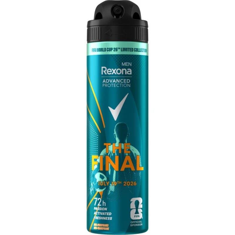 Rexona Men Advanced Protection FIFA antiperspirant spray 150 ml