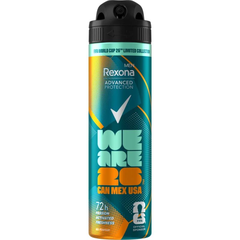 Rexona Men Advanced Protection FIFA antiperspirant spray 150 ml