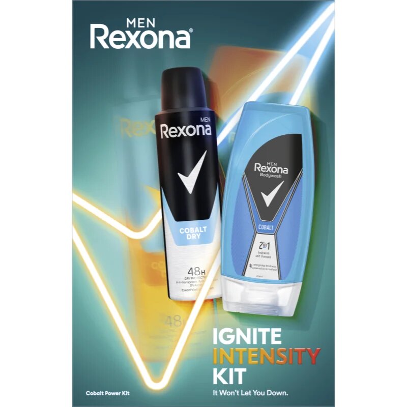 Rexona Men Cobalt Dry set cadou pentru barbati