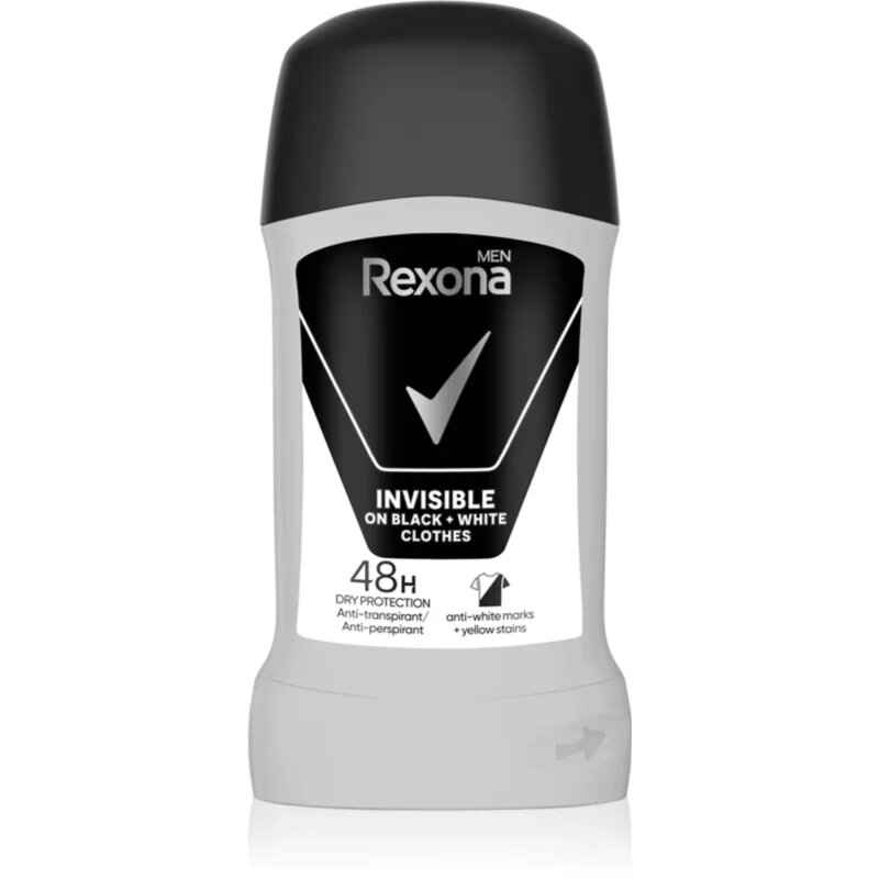 Rexona Men Invisible antiperspirant puternic impotriva petelor albe 48 H 50 ml