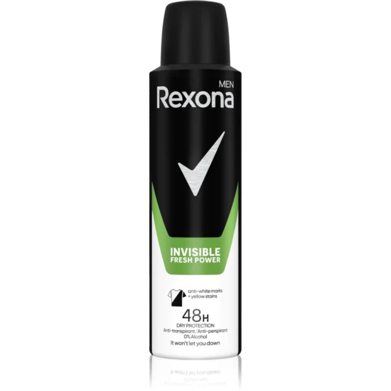 Rexona Men Invisible Fresh Power spray anti-perspirant pentru barbati 150 ml