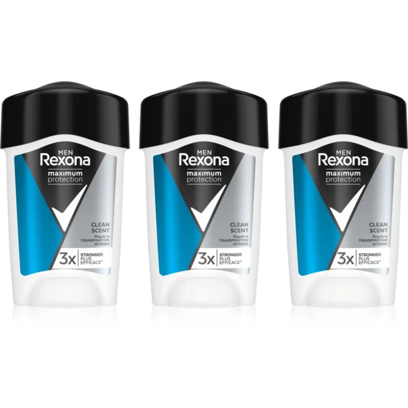 Rexona Men Maximum Protection Clean Scent anti-perspirant crema impotriva transpiratiei excesive pentru bărbați