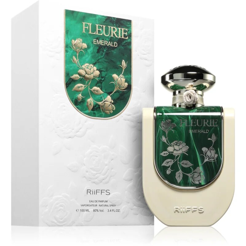 Riiffs Fleurie Emerald Eau de Parfum pentru femei 100 ml