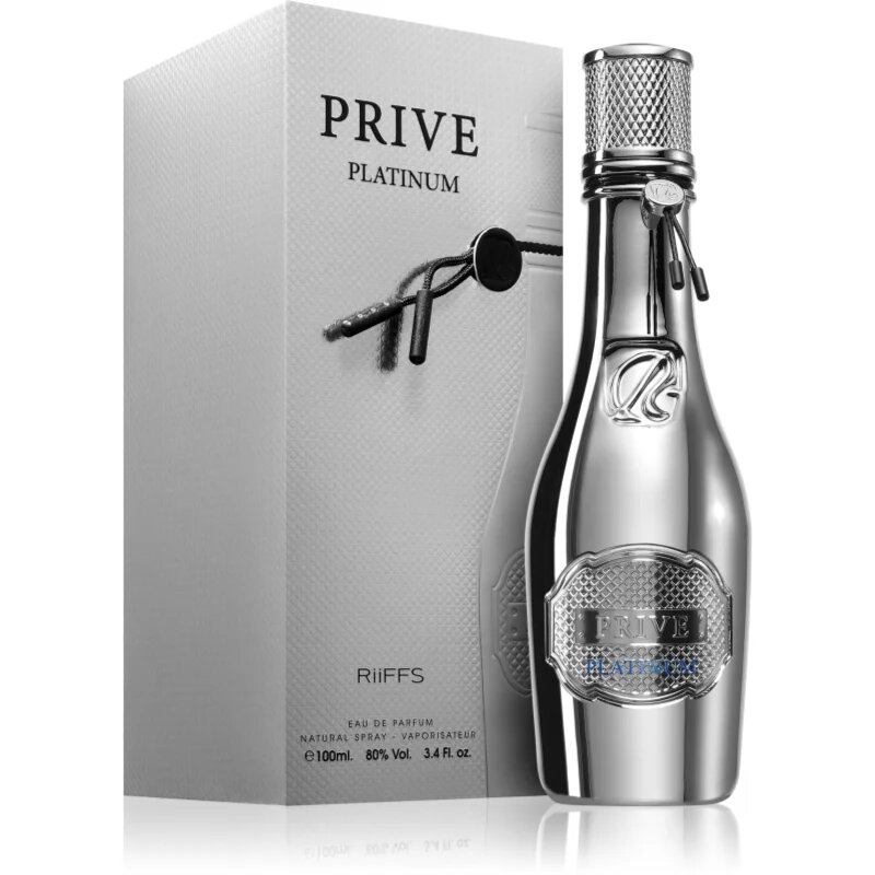 Riiffs Prive Platinium Silver Eau de Parfum unisex 100 ml
